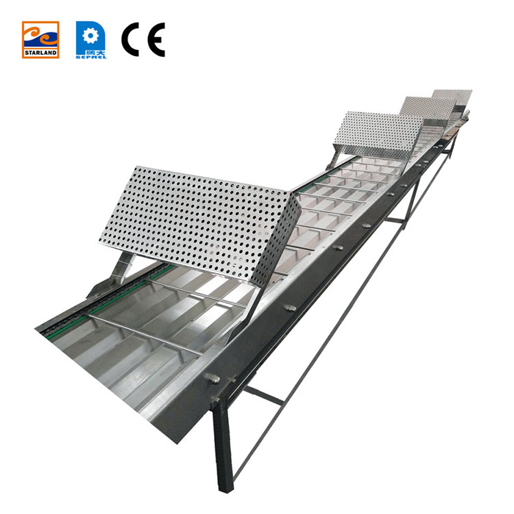 Convogliatore di raffreddamento di Marshalling per linea di produzione con alimentazione 220V/380V