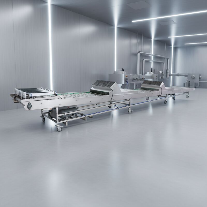 Vendita Diretta in Fabbrica Nastro Trasportatore di Raffreddamento e Smistamento Automatico con Accessori Completi