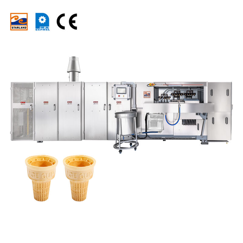 Video supporto tecnico Wafer Cone/ CUP linea di produzione attrezzature in acciaio inossidabile per la fabbricazione e l'utilizzo di coni Wafer