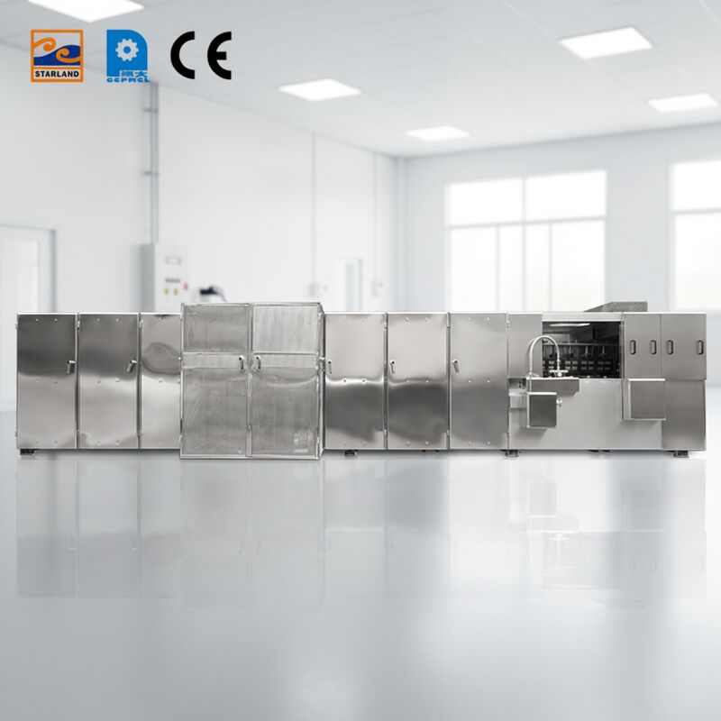 Attrezzatura di produzione di wafer Monaka personalizzata costruita con materiale in acciaio inossidabile che fornisce una struttura e un funzionamento robusti