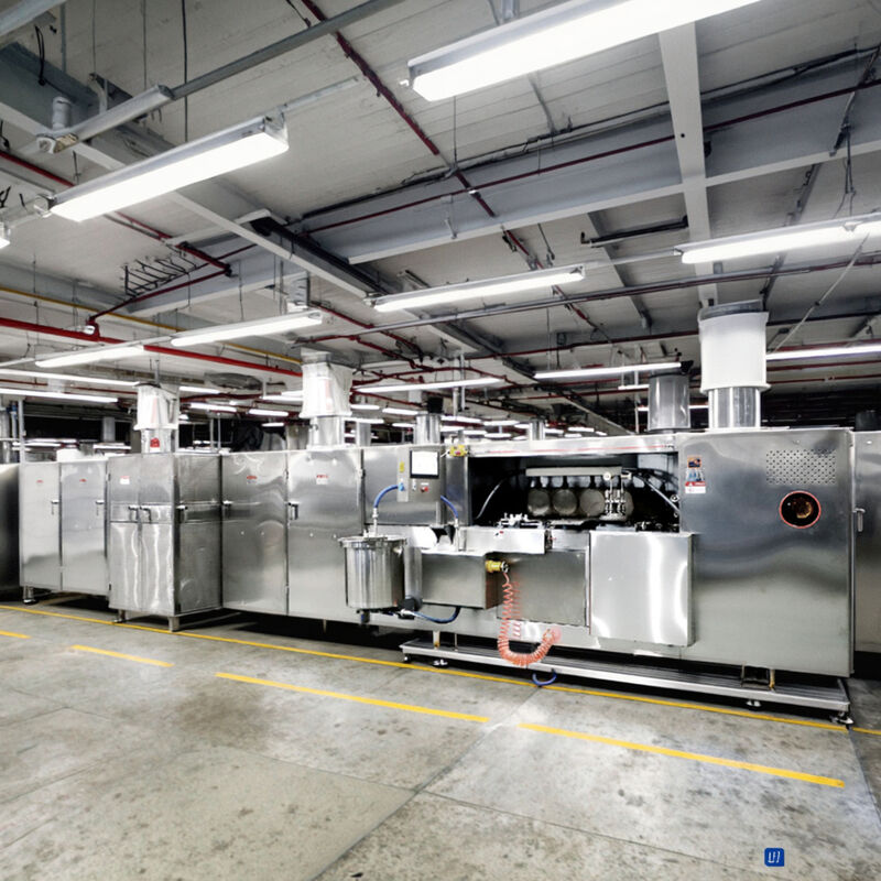 Linea di produzione automatica di wafer personalizzata per la produzione e il confezionamento continui di wafer