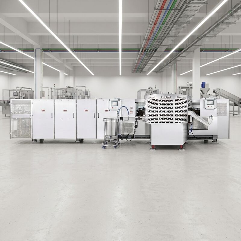 Specifiche Macchina automatica per cestini per waffle con motore principale Attrezzatura ad alta capacità per una produzione coerente di cestini per waffle