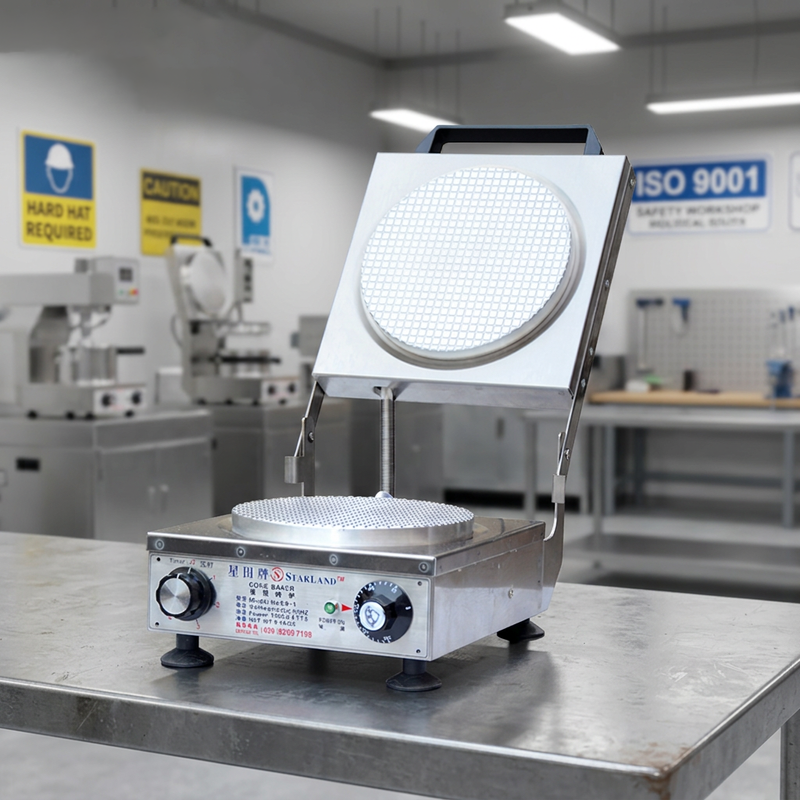 220V acciaio inossidabile coni automatici macchina di produzione facile manutenzione