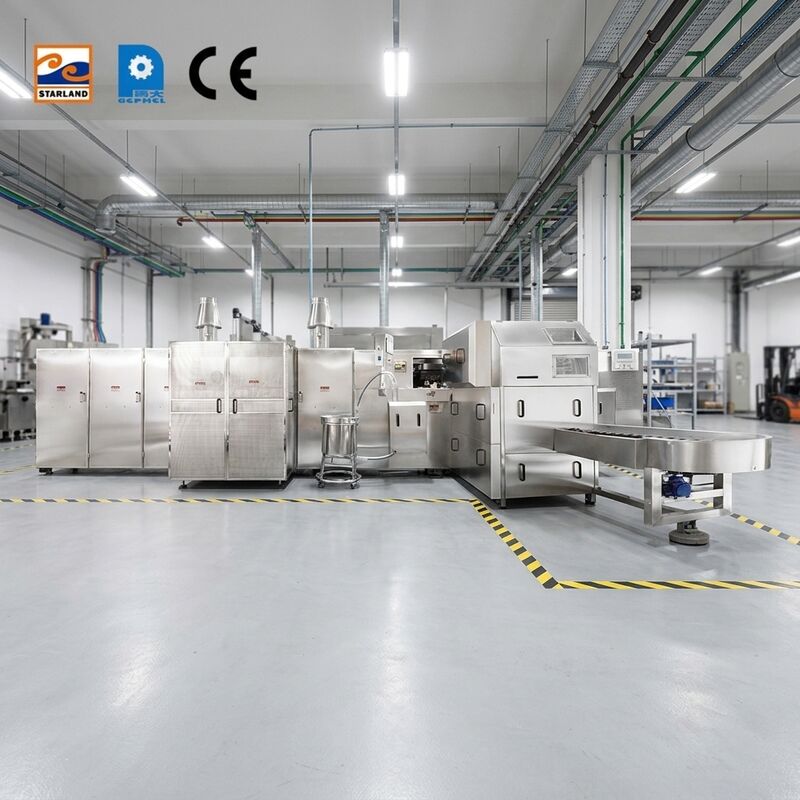 Macchina a cono di zucchero automatico progettata per migliorare i processi di produzione dei biscotti e aumentare l'efficienza operativa