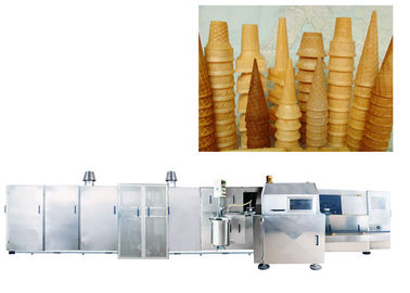 Cono gelato che fa la macchina 10500Lx2400Wx1800H della tazza della cialda
