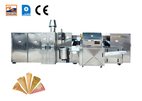 5kg/ora Sugar Cone Production Line Cone che fa macchina con 51 piatto bollente