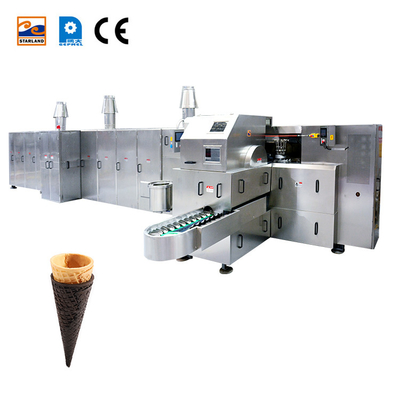 Linea di produzione di cono di zucchero di peso pesante personalizzato completamente automatico Master cono di gelato