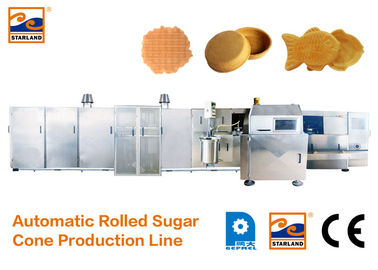 Linea di produzione amichevole eco- del cono gelato alta velocità 400 coni standard/ora