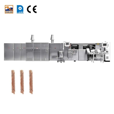 Linea di produzione automatica diretta di waffle roll linea di produzione di egg roll