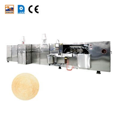 Macchina per biscotti a wafer automatica con supporto tecnico video dopo il servizio