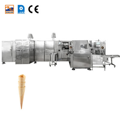 PLC linea di produzione automatica di cono di zucchero per impianti di produzione