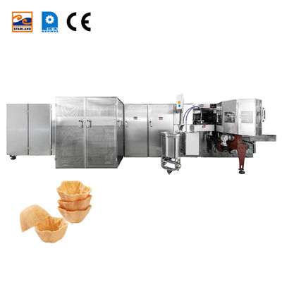 Linea di produzione di cestini waffle ad alta capacità con supporto tecnico video e specifiche del motore principale