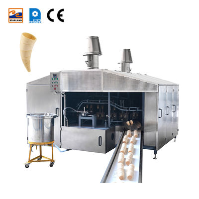 Produttore di coni di wafer a gas in acciaio inossidabile per una produzione rapida