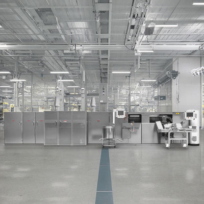 Linea di produzione per rotoli di uova con riscaldamento a gas PLC 1200/ora