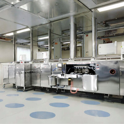 PLC sistema di controllo Wafer biscotto linea di produzione Obleas in acciaio inossidabile Wafer attrezzature di produzione