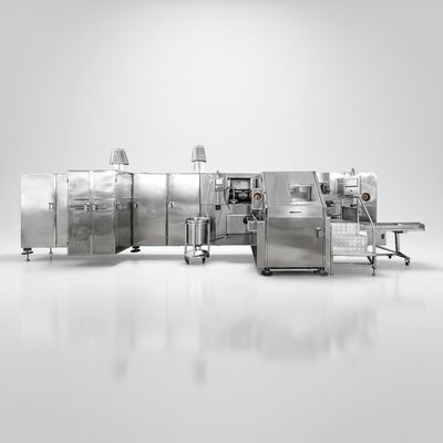 Macchina per coni di wafer facile da usare con capacità di 1800 pezzi/ora, che offre prestazioni stabili e coni coerenti