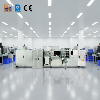 Macchine automatiche per cestini a waffle con funzionamento continuo, adatte alla produzione su larga scala