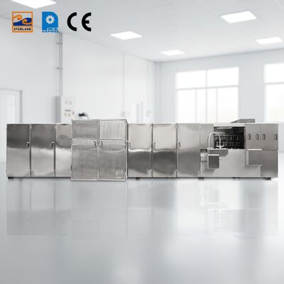 Attrezzatura di produzione di wafer Monaka personalizzata costruita con materiale in acciaio inossidabile che fornisce una struttura e un funzionamento robusti