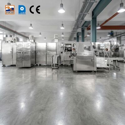 Linea di assemblaggio completamente automatica Baquillo Cone linea di produzione costruita per il gelato alimentare Fornendo produzione e prodotto stabile