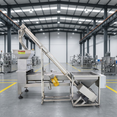 Supporto tecnico video Accessori per linea di produzione coni Mulino automatico per waffle/biscotti con trasportatore a spirale