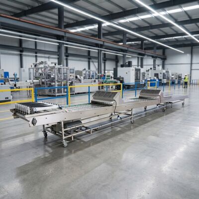 Nastro trasportatore di raffreddamento per la produzione industriale di biscotti