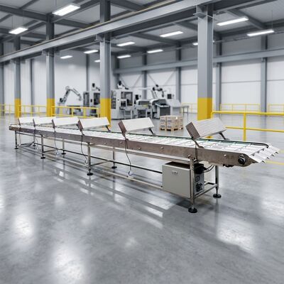 Convogliatore di Raffreddamento per Linea di Produzione Coni Semplificazione Automatica delle Operazioni di Produzione Coni
