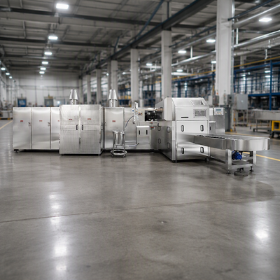 Macchina per la produzione di coni di zucchero commerciali progettata per la produzione di coni gelato per l'industria alimentare
