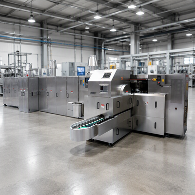 Macchina per coni gelato industriale altamente efficiente certificata CE