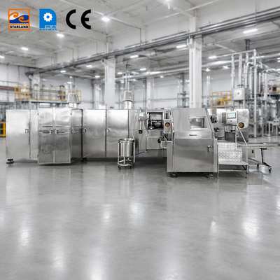 Linea di Produzione di Coni di Zucchero ad Alta Capacità per Produzione Industriale Continua