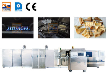 macchina di fabbricazione di biscotti del wafer del cono gelato 6kg/hour