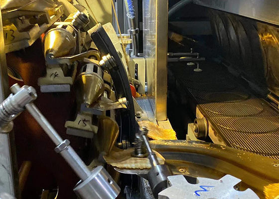39 linea di produzione urgente lunga bollente della ciotola del wafer dei piatti 7m