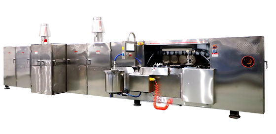 linea di produzione completamente automatizzata per 39 piatti bollenti 1.1kW 9kg e l'ora Sugar Cone