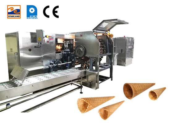 4.0hp Sugar Cone Production Line 89 pezzi del modello bollente di 320* 240mm