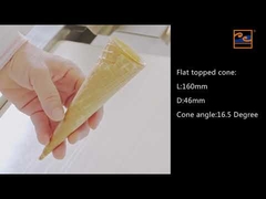 Linea di produzione di coni di gelato, 71 modelli di cottura in ferro fuso.